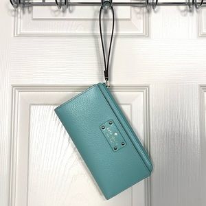 Kate Spade Baby Blue Wristlet